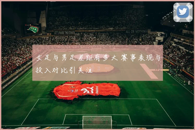 女足与男足差距有多大 赛事表现与投入对比引关注